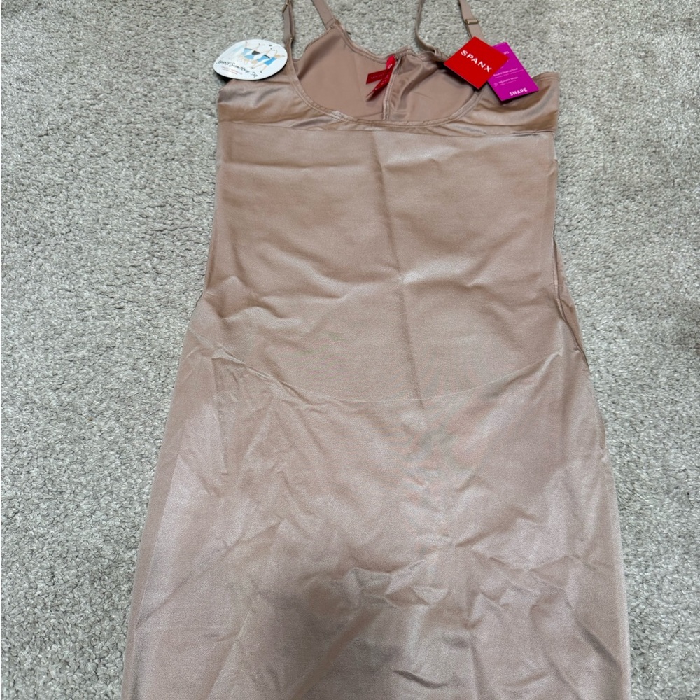SPANX Beige Nude Smoothing Slip with Adjustable Straps
